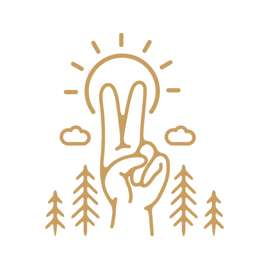 "North of Wild Coffee — fresh roasted coffee brand icon"