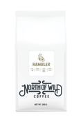 "Rambler light roast coffee bag — single origin Colombia with vanilla, caramel and hazelnut notes"